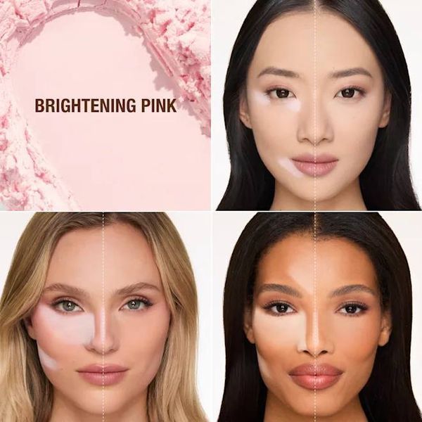 Розсипчаста міні пудра для фіксації макіяжу Charlotte Tilbury Airbrush Flawless Blur Loose Setting Powder - Brightening Pink, 6 г COS-508 фото