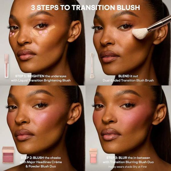 Жидкие румяна PATRICK TA Liquid Transition Brightening Blush - Shy At First COS-463 фото