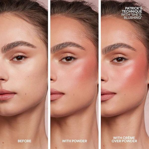 Румяна PATRICK TA Major Headlines Double-Take Cr&egrave;me & Powder Blush Duo - Out Of Office COS-465 фото