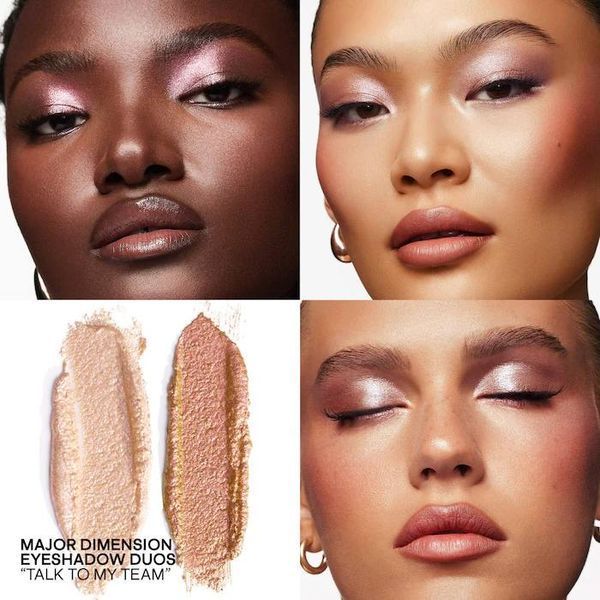 Тіні-спаркл PATRICK TA Major Dimension Eye Illusion Eyeshadow Duo - Talk To My Team COS-451 фото