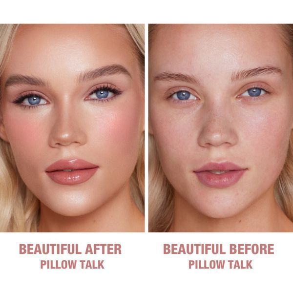 Матовые кремовые румяна Charlotte Tilbury Pillow Talk Matte Beauty Blush - Pillow Talk 12 мл COS-30 фото