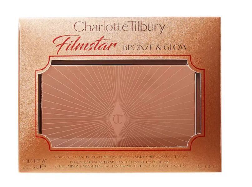 Контурна палетка для обличчя Charlotte Tilbury Filmstar Bronze & Glow Contour міні - Light Medium COS-121 фото