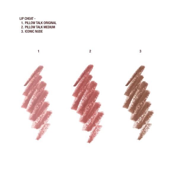 Набор карандашей для губ Charlotte Tilbury Iconic Lip Cheat Trio (Iconic Nude, Pillow Talk, Pillow Talk Medium) COS-170 фото