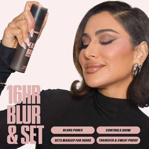 Спрей для фиксации макияжа с 16-часовой стойкостью Huda Beauty Easy Bake Blurring Setting Spray 30 мл COS-348 фото