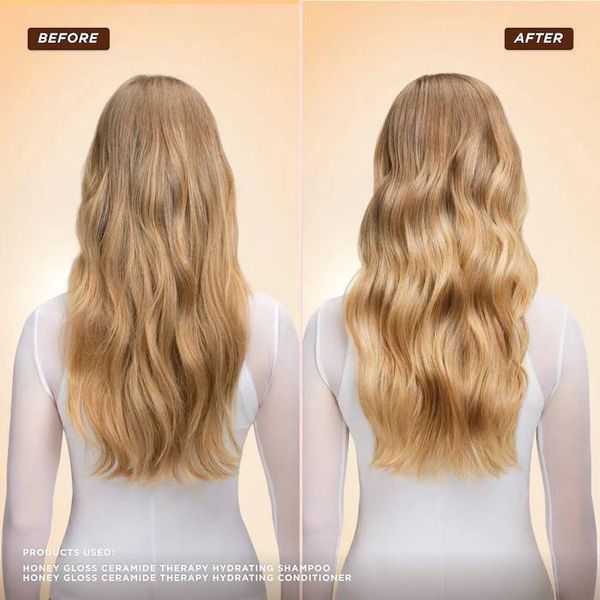 Зволожуючий шампунь для волосся Gisou Honey Gloss Ceramide Therapy Hydrating Shampoo, 75 мл COS-429 фото