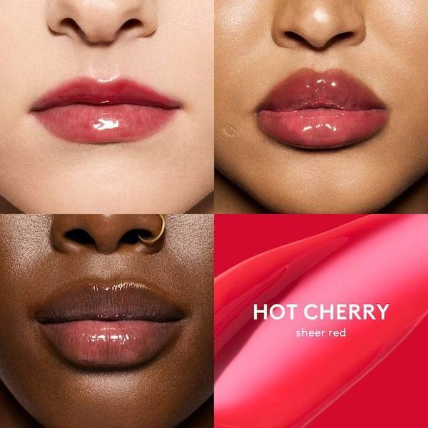 Блеск-плампер для губ Fenty Beauty Gloss Bomb Heat Universal Lip Luminizer + Plumper - Hot Cherry COS-66 фото
