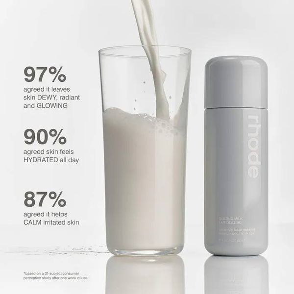 Зволожуюча молочна есенція для обличчя Rhode Glazing Milk Ceramide Facial Essence 124 мл COS-381 фото