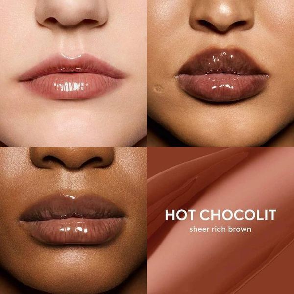 Блиск-плампер для губ Fenty Beauty Gloss Bomb Heat Universal Lip Luminizer + Plumper - Hot Chocolit COS-67 фото