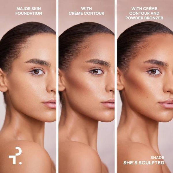 Палитра для для контурирования лица PATRICK TA Major Sculpt Cr&egrave;me Contour & Powder Bronzer Duo &mdash; She's Sculpted COS-383 фото