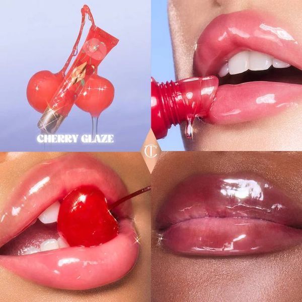 Олія для губ Charlotte Tilbury Unreal Lips Healthy Glow Nectar Oil - Juicylicious Cherry Glaze 14мл COS-351 фото