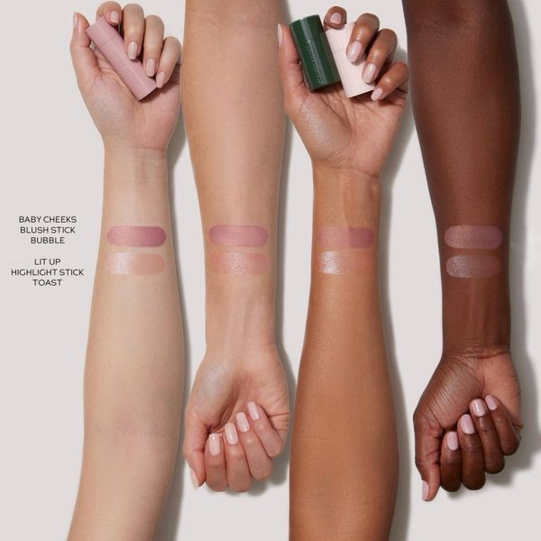 Набор для макияжа Westman Atelier Petite F&ecirc;te Edition Mini Cheek and Eye Trio Оригинал COS-207 фото