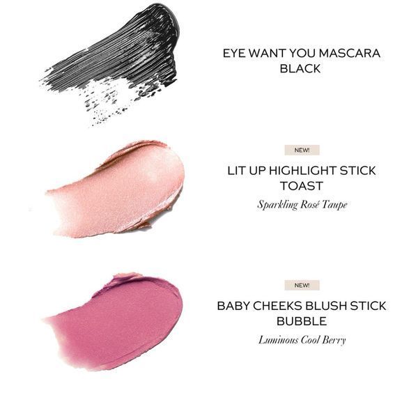 Набор для макияжа Westman Atelier Petite F&ecirc;te Edition Mini Cheek and Eye Trio Оригинал COS-207 фото