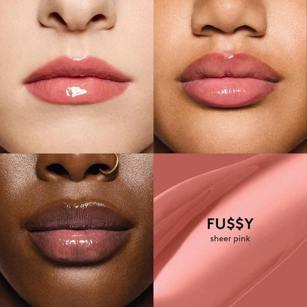 Блиск-плампер для губ Fenty Beauty Gloss Bomb Heat Universal Lip Luminizer + Plumper - 02 Fussy Heat COS-62 фото