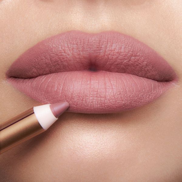 Набор для губ помада и карандаш Charlotte Tilbury Lipstick & Liner Set - Pillow Talk Fair mini  COS-167 фото