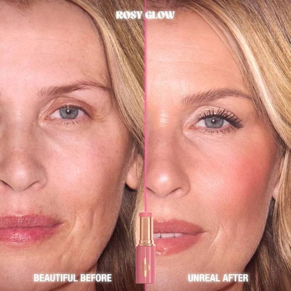 Стік рум'ян для щік і губ Charlotte Tilbury Unreal Blush Healthy Glow Stick - Rosy Glow COS-202 фото