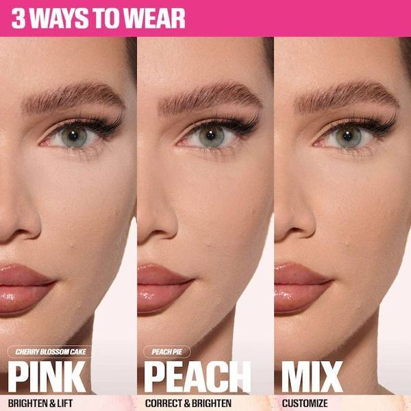 Розсыпчатая пудра HUDA BEAUTY Easy Bake Loose Powder Brightening + Correcting Duo 2 Colors - Cherry Peach COS-303 фото