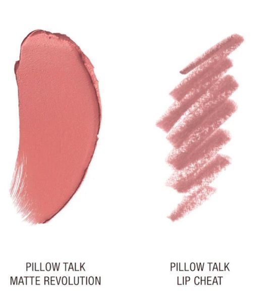 Набір для губ помада і олівчик Charlotte Tilbury Pillow Talk Lip Kit - Pillow Talk  COS-168 фото