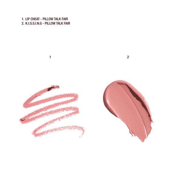 Олівець для губ Charlotte Tilbury Collagen Lip Cheat - Pillow Talk Fair міні 0.8 г (з набору) COS-183 фото
