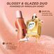 Подарочный набор Gisou Gloss & Glazed Set (Hair Oil 20 ml + Lip Oil 8 ml) COS-313 фото 4